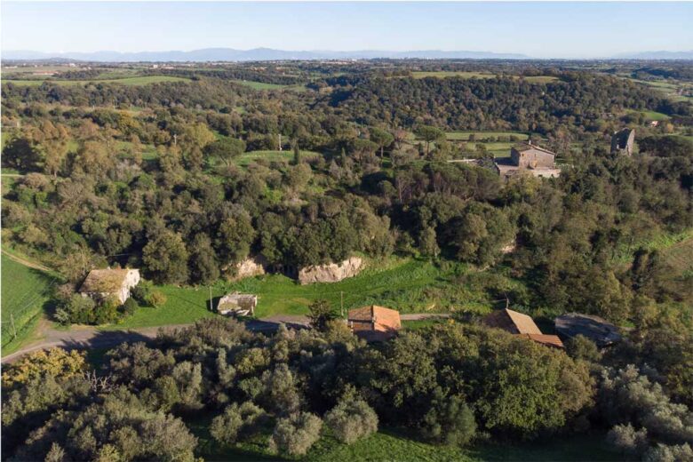 Veduta della Tenuta di Cornazzano