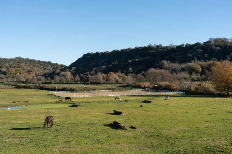Il circolo ippico della Tenuta di Cornazzano